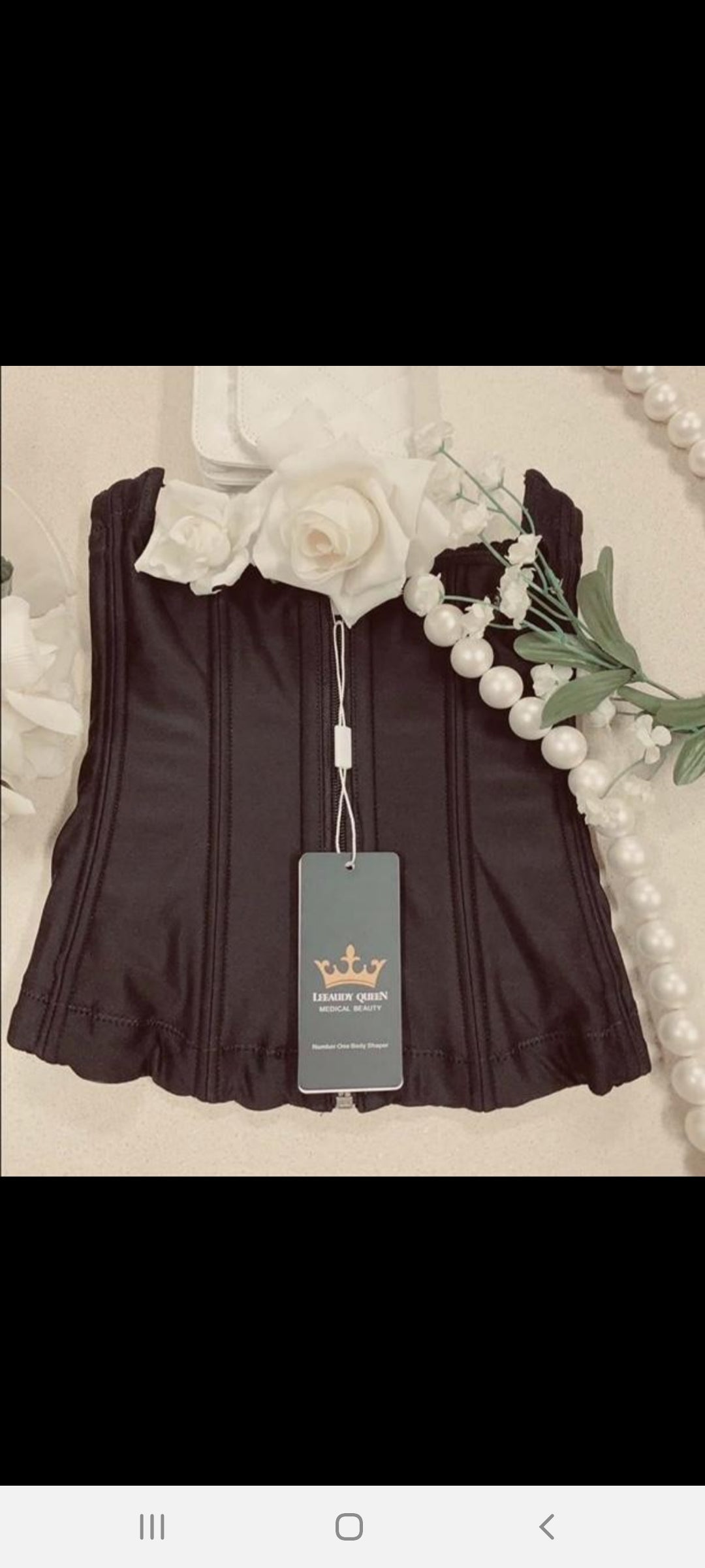 NUMBER ONE BODY SHAPER/BLACK